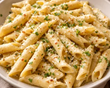 One Pot Creamy Garlic Pasta