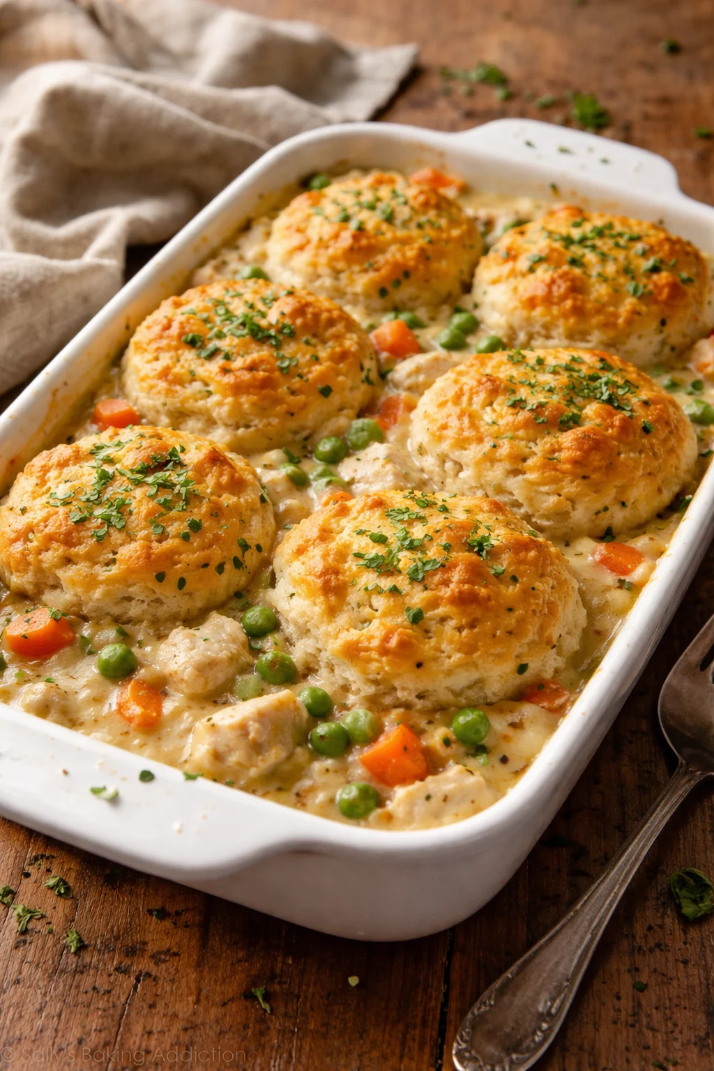 Red Lobster Biscuit Chicken Pot Pie