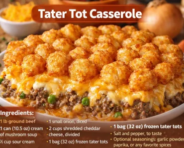 Tater Tot Casserole Tater Tot Casserole