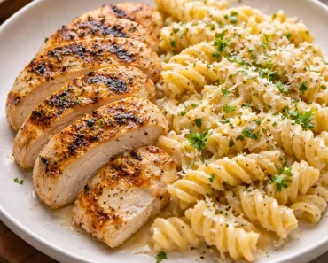 Ultimate Creamy Garlic Parmesan Chicken Pasta
