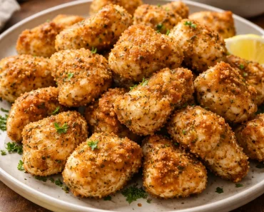 Air Fryer Ranch-Crusted Chicken Bites
