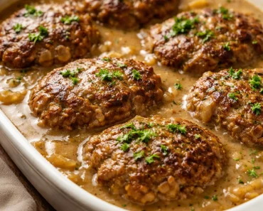 Amish Hamburger Steak Bake