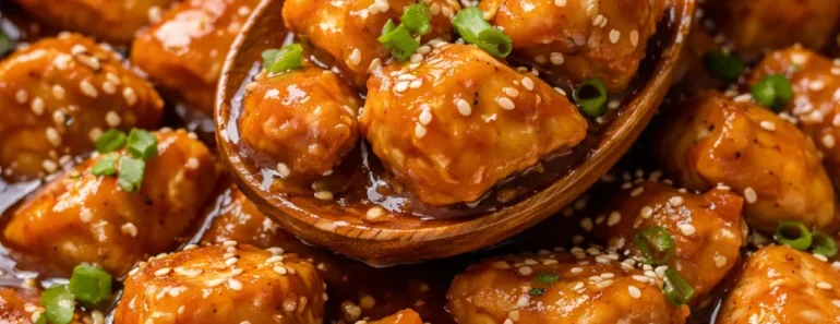 Asian Crockpot Orange Chicken