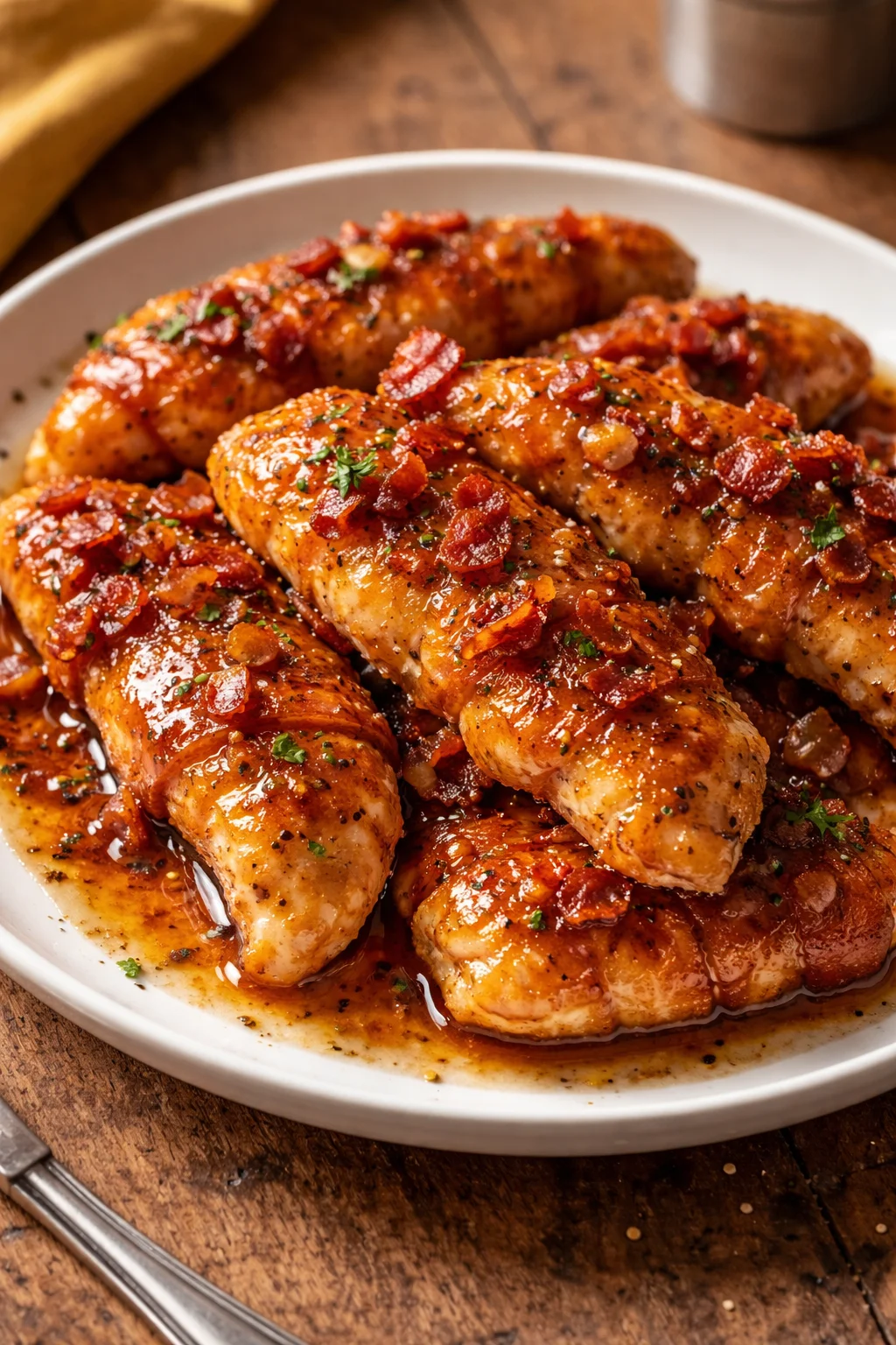 Bacon Brown Sugar Chicken Tenders