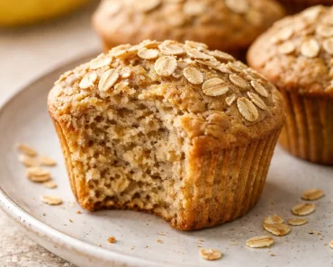 Banana Oatmeal Muffins