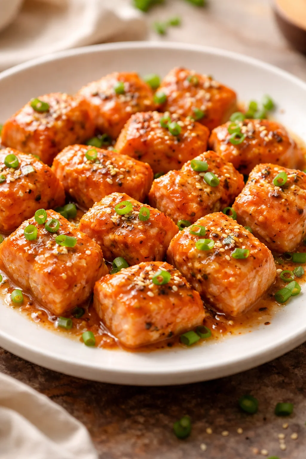 Bang Bang Salmon Bites