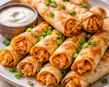 Buffalo Chicken Taquitos