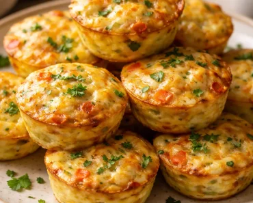 Cheesy Muffin Tin Cottage Cheese Egg Bites