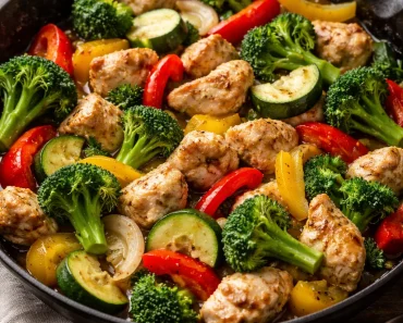 Chicken and Vegetables Skillet