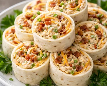 Chicken Bacon Ranch Pinwheels