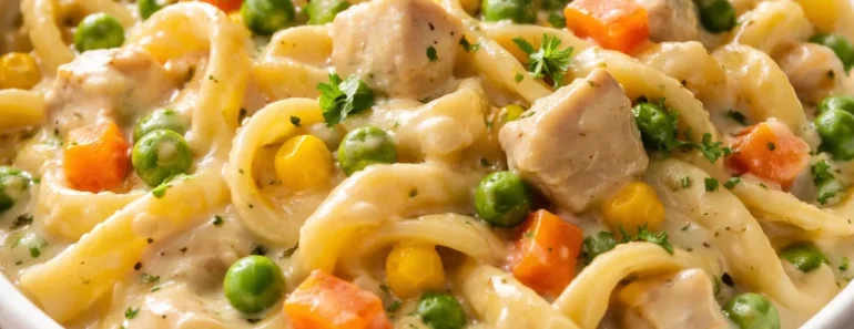 Classic Chicken Pot Pie Pasta