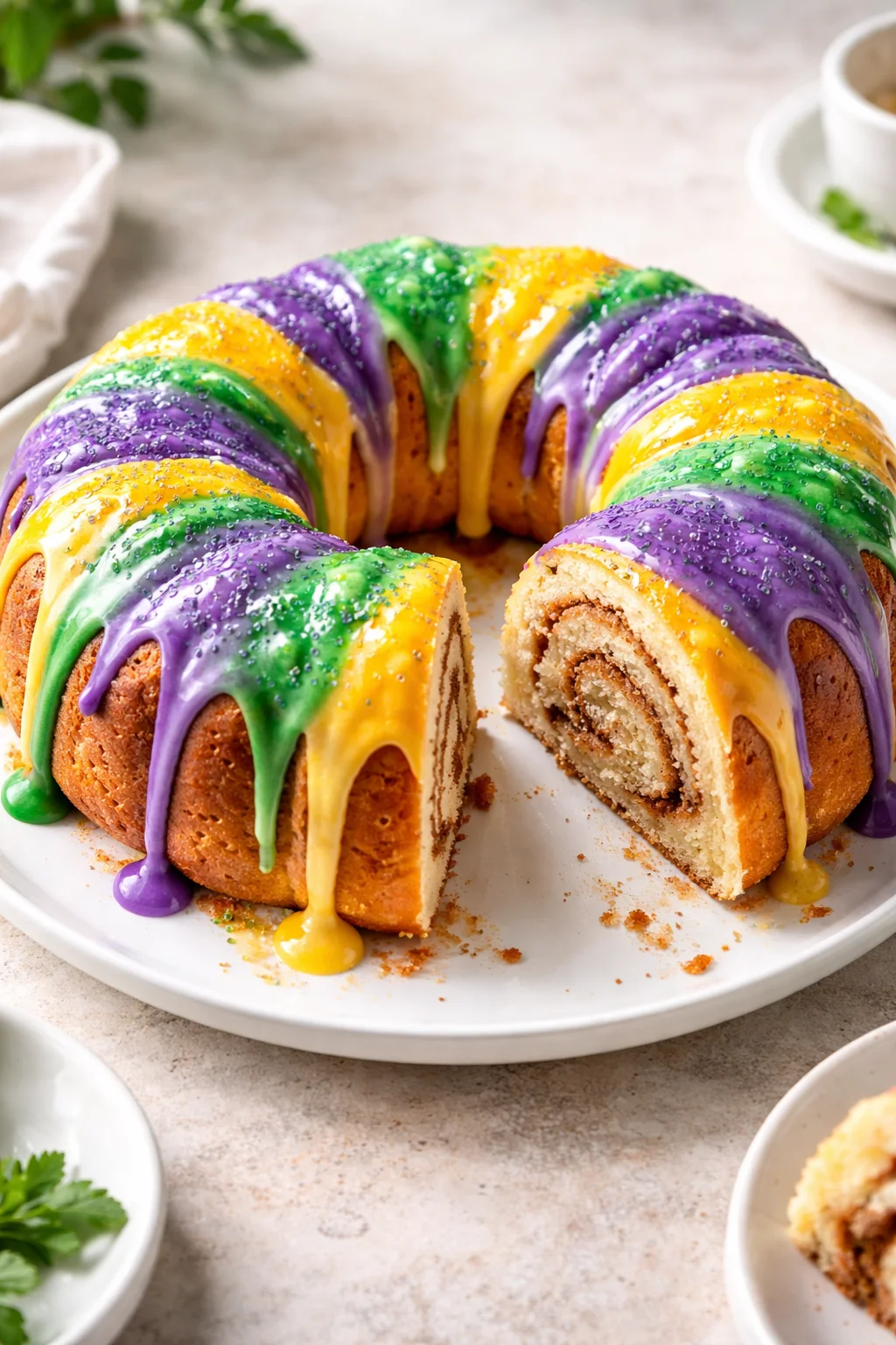 Classic Homemade King Cake