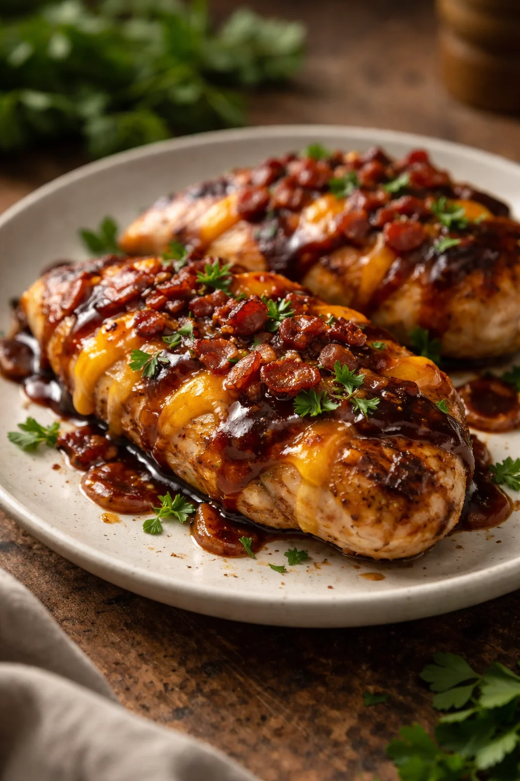 Cowboy BBQ Bacon Cheddar Chicken