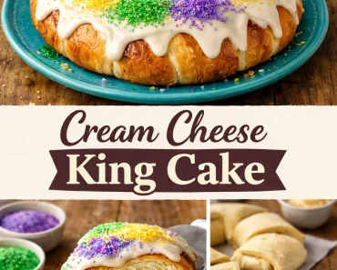 Cream Cheese King Cake