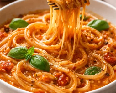 Creamy Tomato Garlic Pasta