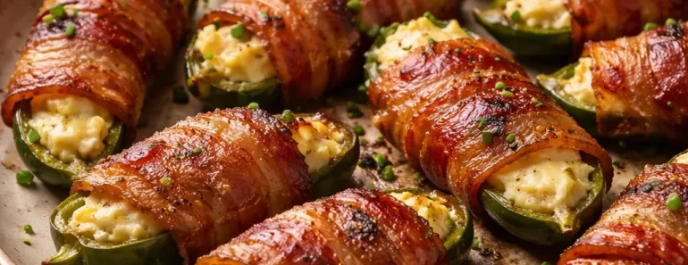 Crispy Bacon-Wrapped Jalapeño Bites
