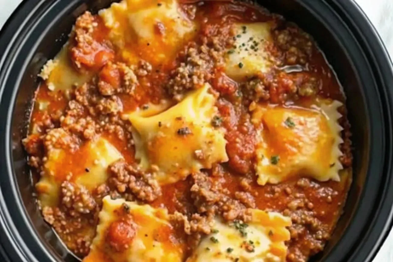 Crockpot Ravioli Lasagna: A Hands-Off, Flavor-Packed Comfort Food Masterpiece