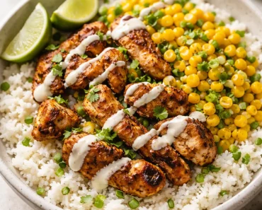 Easy Street Corn Chicken Bowl