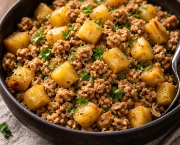 Ground Turkey with Potatoes