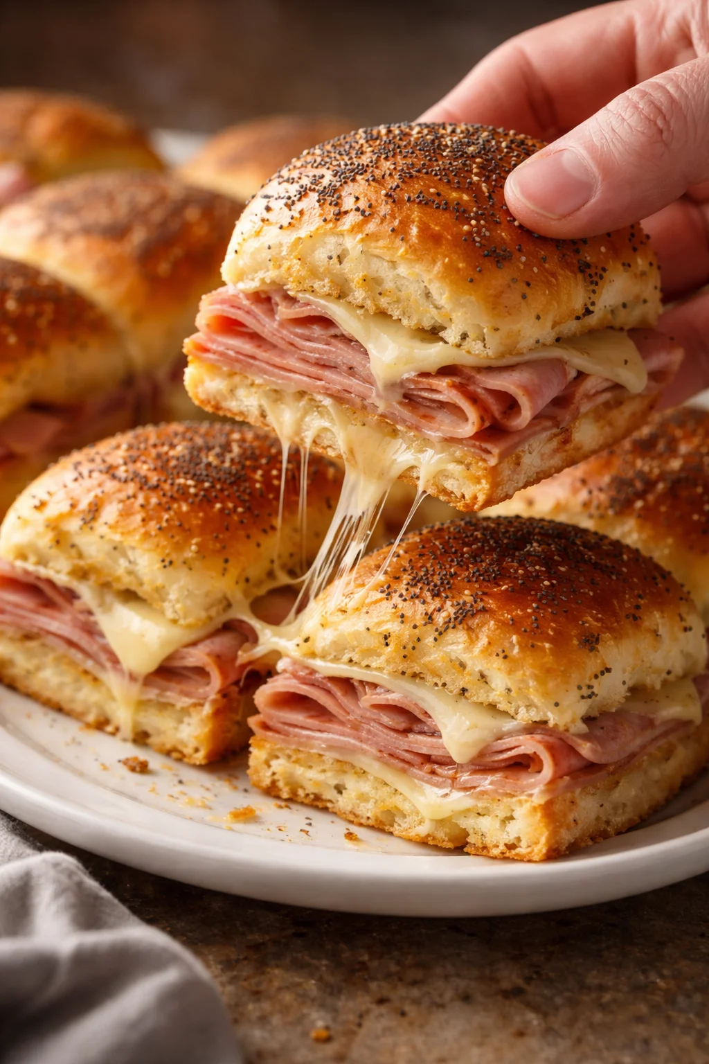 Ham and Cheese Sliders