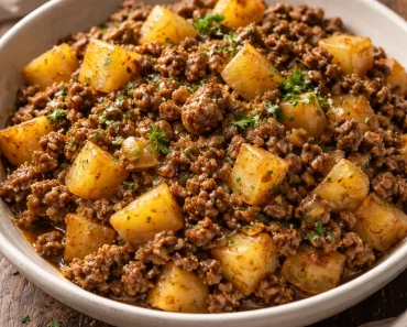 Hearty Ground Beef and Potatoes