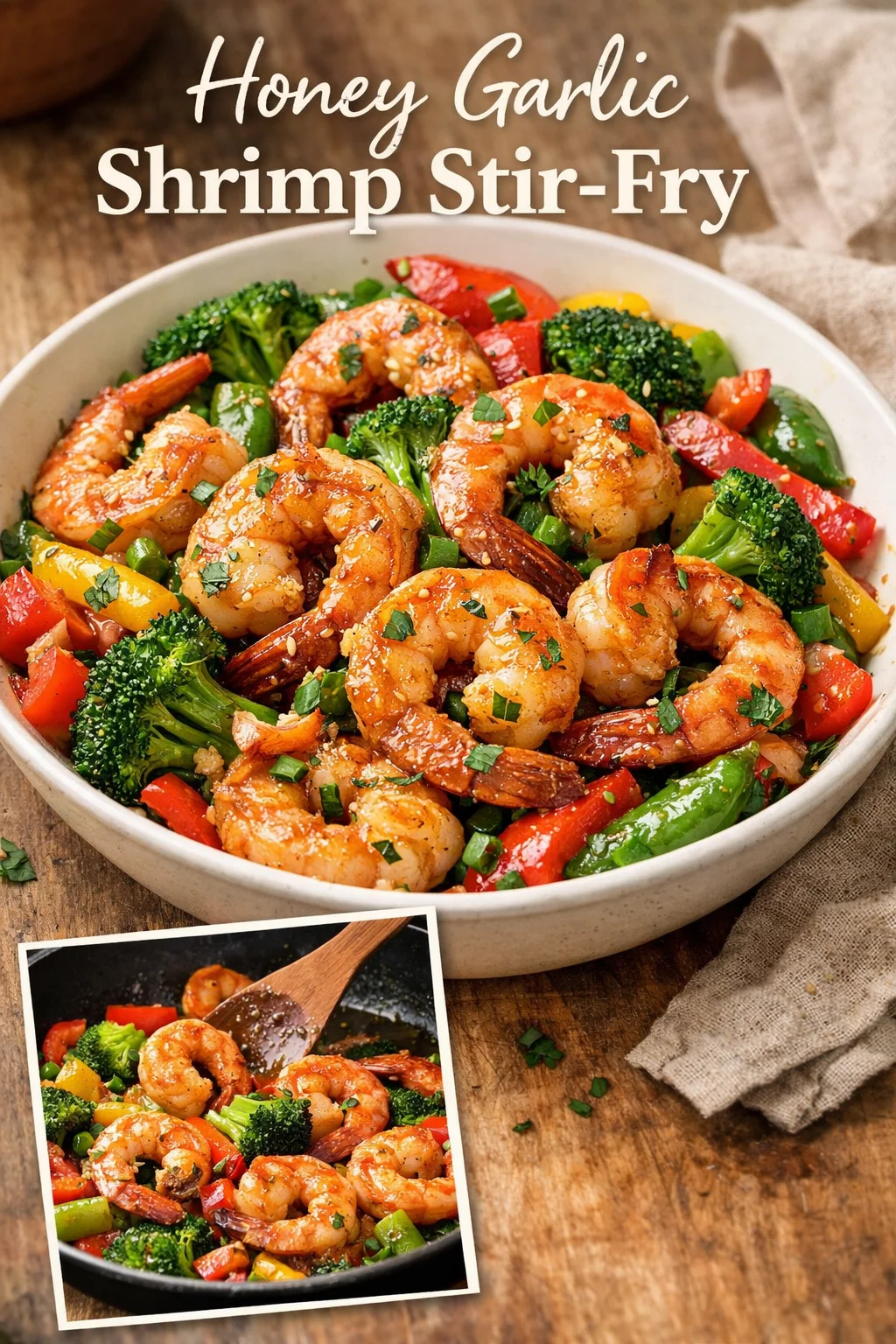 Honey Garlic Shrimp Stir-fry: A Quick, Delicious Dinner!