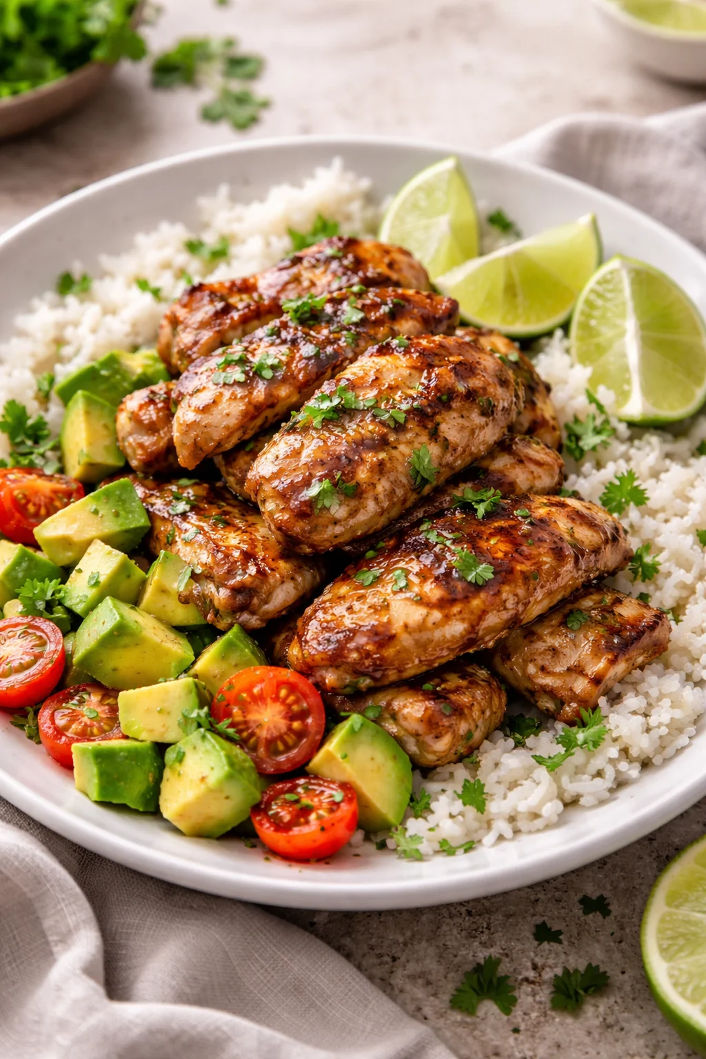 Honey Lime Chicken Avocado: A Quick & Refreshing Delight