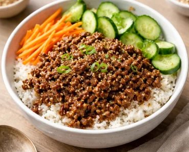 Korean Beef Rice Bowls