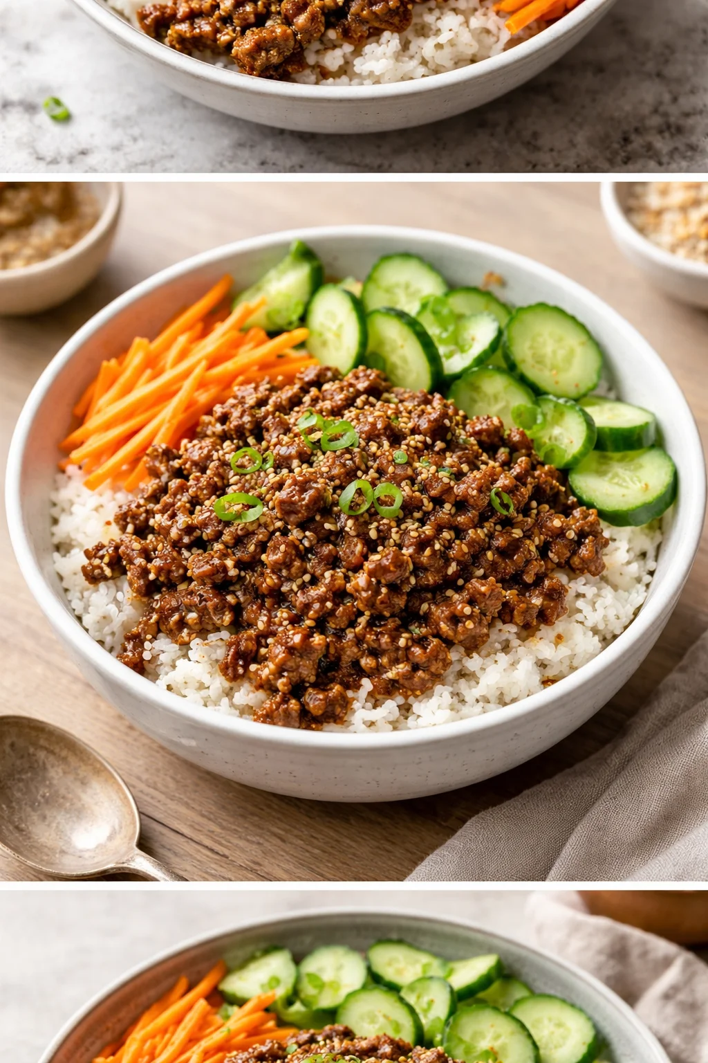 Korean Beef Rice Bowls