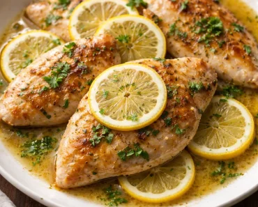 Lemon Chicken with Lemon Butter Sauce