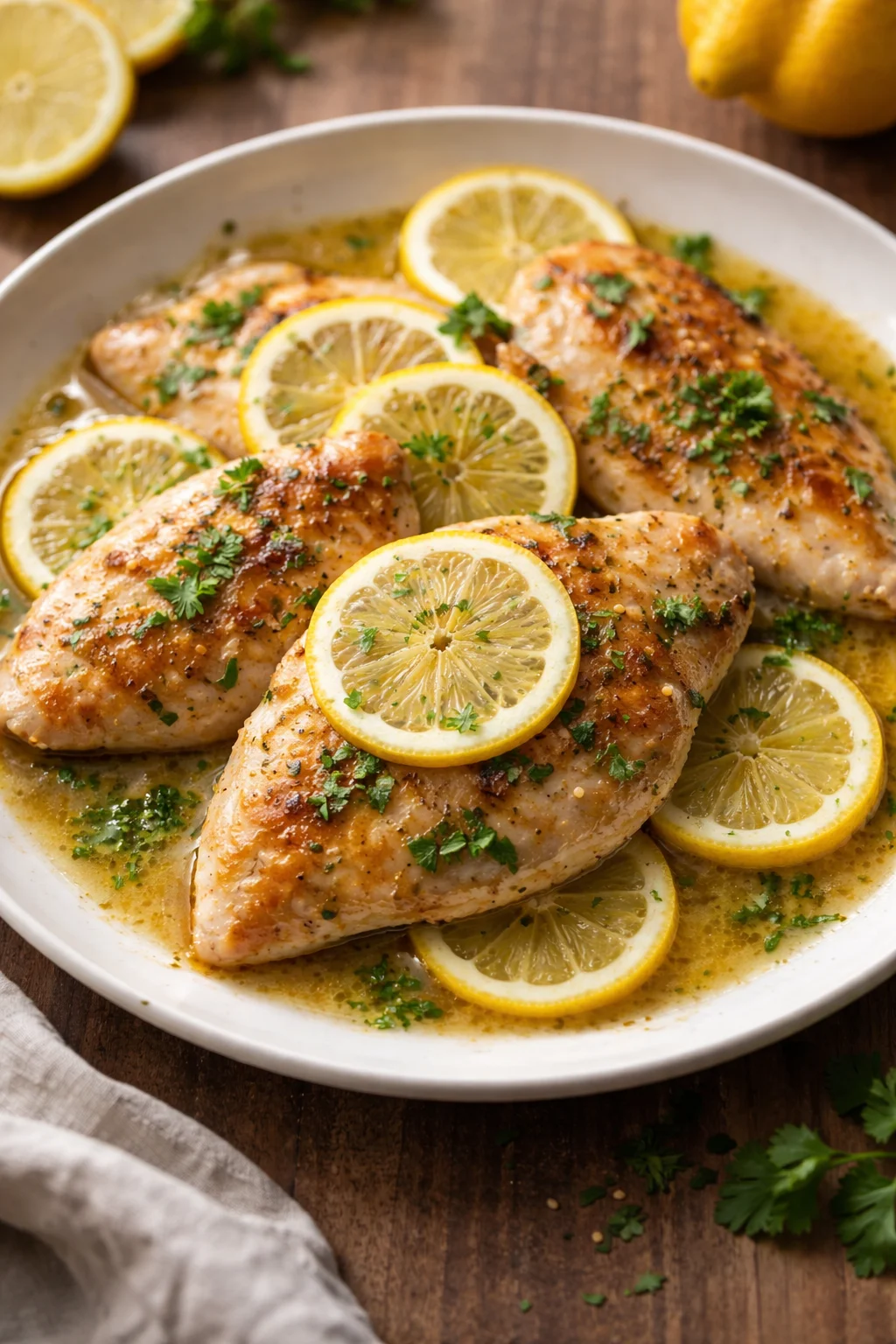 Lemon Chicken with BEST Lemon Butter Sauce