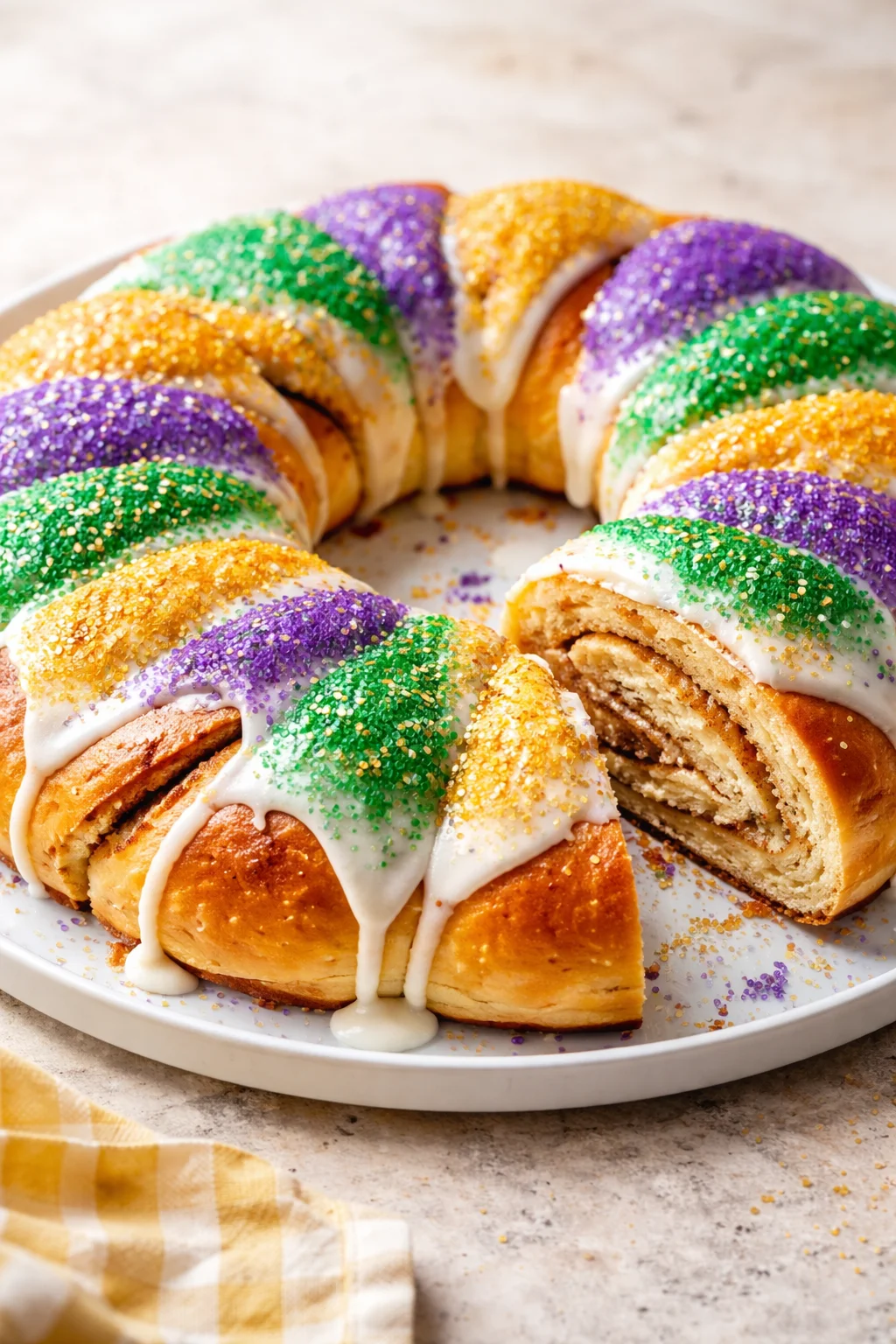 Mardi Gras King Cake