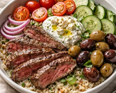 Mediterranean Steak Bowl