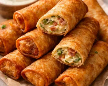 Mini Jalapeño Popper Egg Rolls