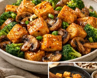 Mushroom and Tofu Stir-Fry