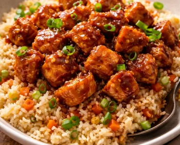One-Pan Bold Honey BBQ Chicken Rice