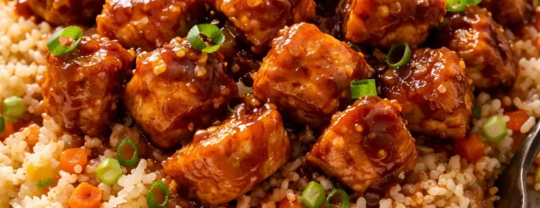One-Pan Bold Honey BBQ Chicken Rice