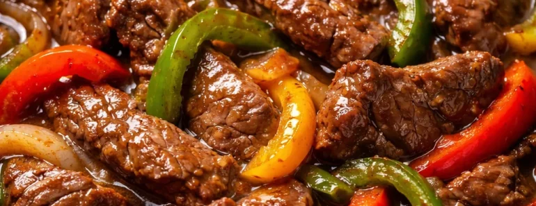 Pepper Steak in a Crock Pot