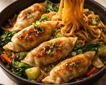 Potsticker Noodle Bowl