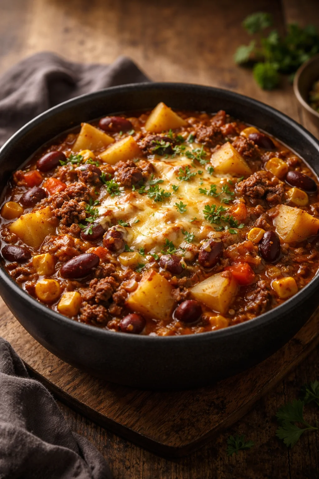 Slow Cooker Cowboy Casserole