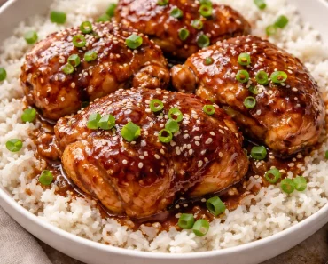 Slow Cooker Honey Garlic Chicken