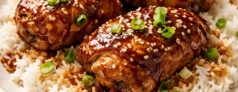 Slow Cooker Honey Garlic Chicken