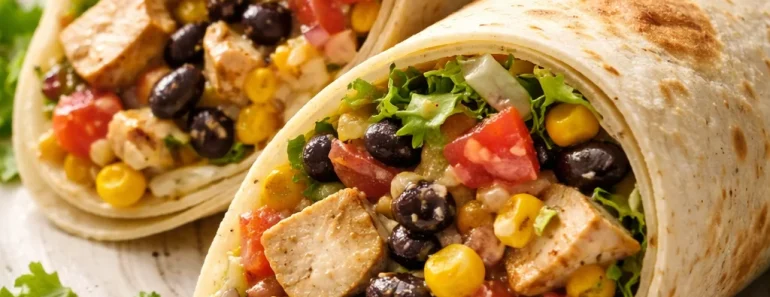 Southwest Chicken Wraps