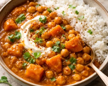 Sweet Potato and Chickpea Curry