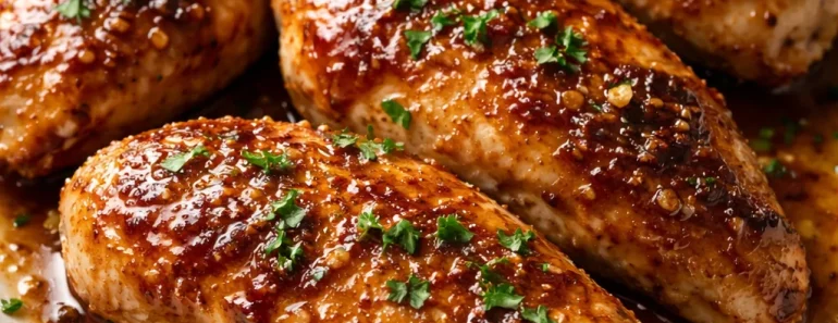Brown Sugar Garlic Chicken Breasts