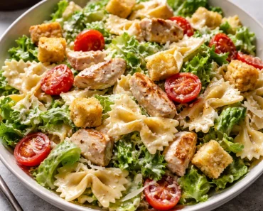 Chicken Caesar Pasta Salad