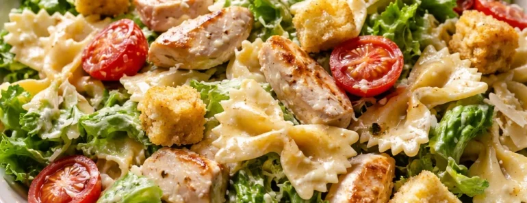 Chicken Caesar Pasta Salad