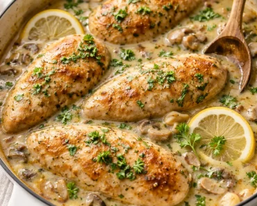 Chicken in White Wine Sauce