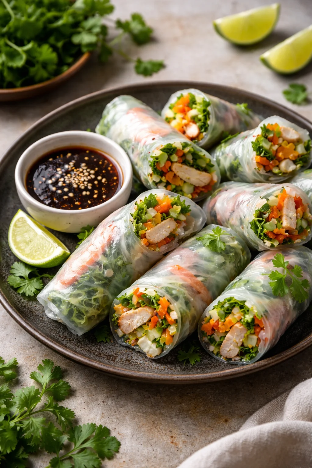 Chicken Spring Rolls