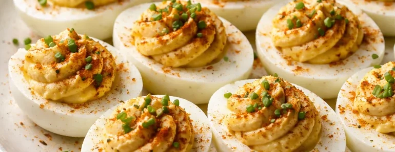 Crispy Cajun Deviled Eggs